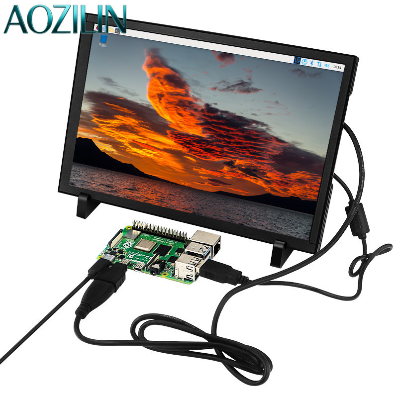 Raspberry Pi 10.1 Inch Capacitive Touch Screen Ips - AOZILIN – 5/7/10,1-calowy monitor HD z