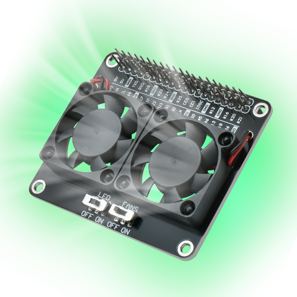 Podwójna osłona wentylatora ch – Raspberry Pi Water Cooling Kit recenzja i cena